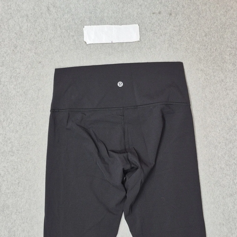 Lululemon Women Activewear Pants 8 Black Wunder Under HR Tight 25